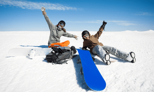 snowboarders