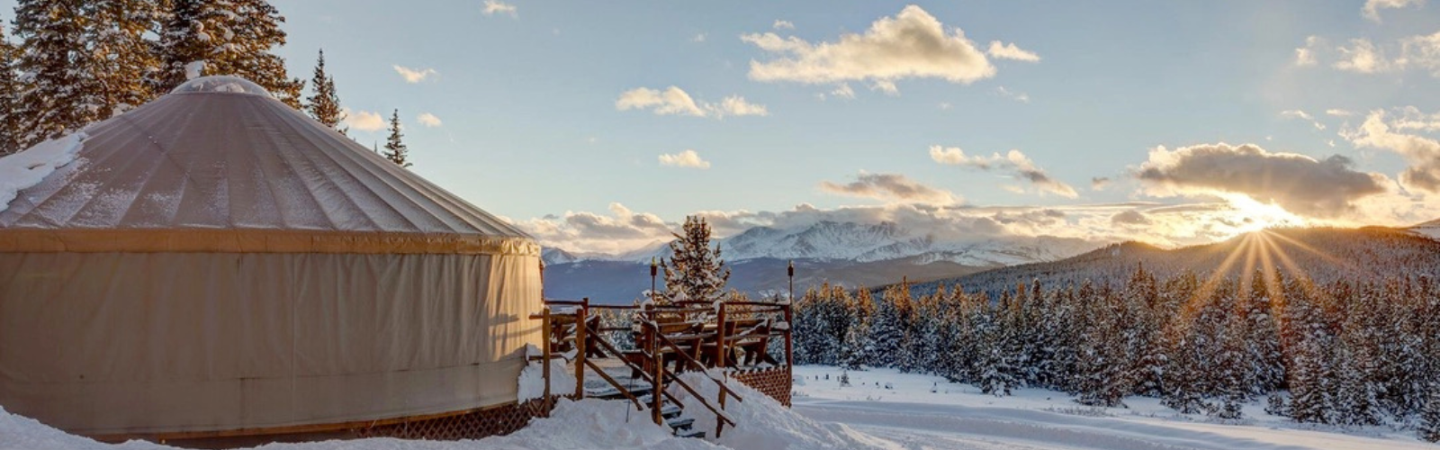 Sleep Yurts at Tennessee Pass